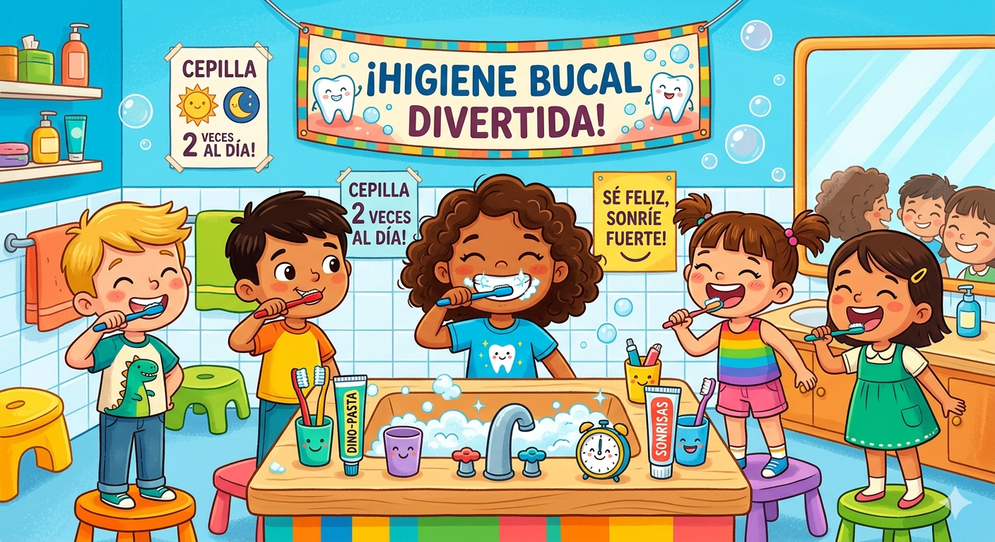 ¡Superhéroes de la Sonrisa! La Gran Misión de Cuidar Nuestros Dientes